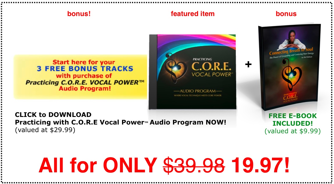 vocaltraining program vocal warm up special